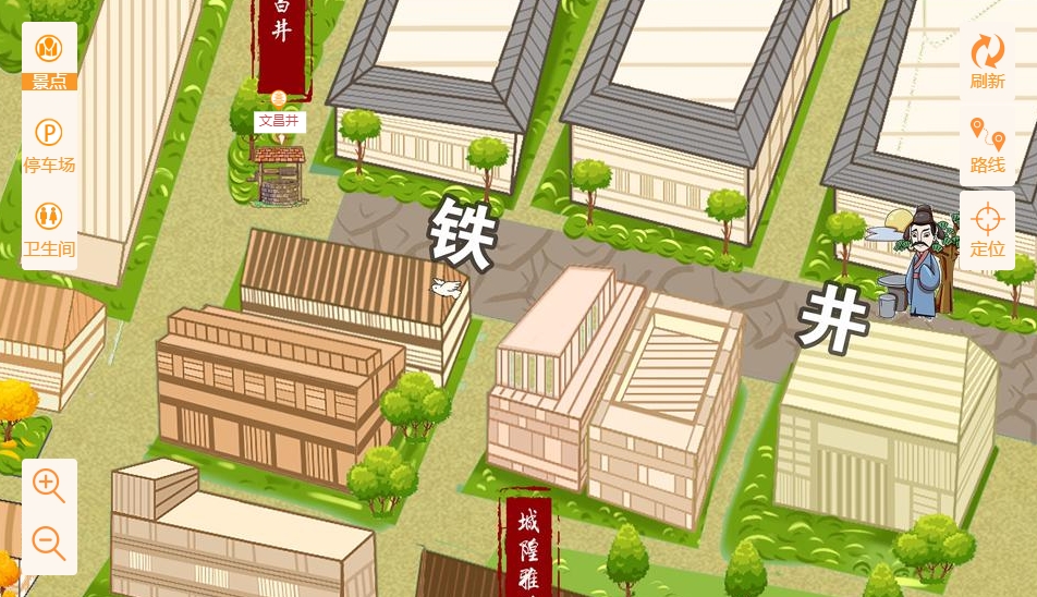 新龙智慧景区：手绘地图与语音导览的完美融合